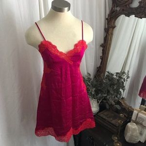 Agent Provocateur silk slip dress size 2